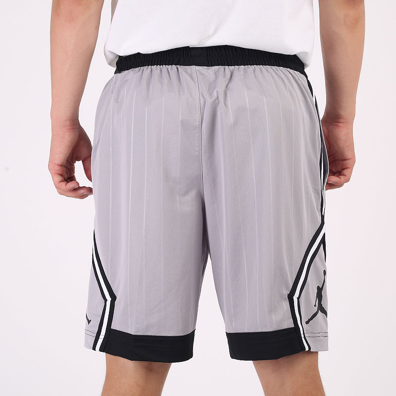 мужские серые шорты  Jordan Jumpman Diamond Striped Short CD4908-059 - цена, описание, фото 4